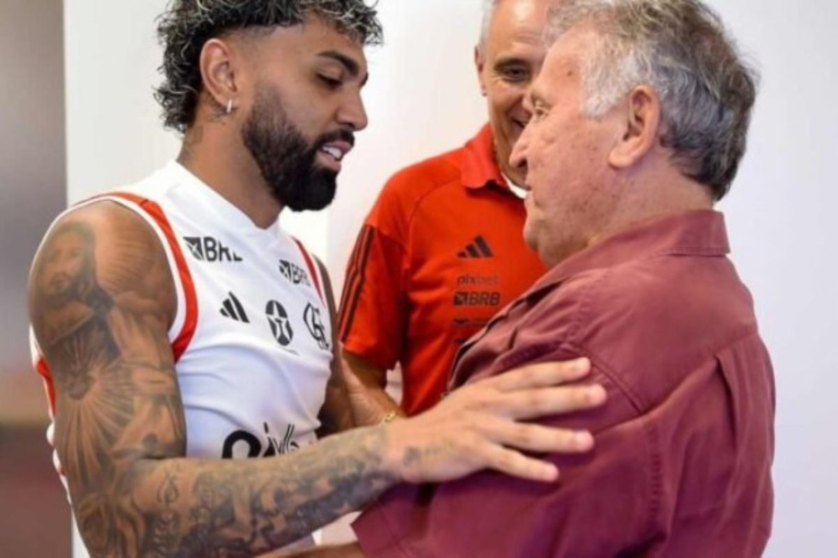 APOSTA DE ÍDOLOS NO FLAMENGO! GABIGOL FAZ APOSTA COM ZICO SOBRE NÚMERO DE GOLS NA TEMPORADA